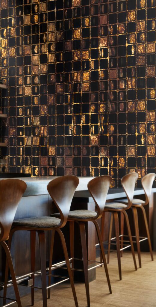 daisy james wandbekleding The Penny – luxe design in warme, natuurlijke tinten.